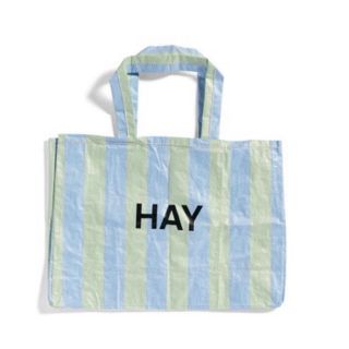 HAY Candy stripe blue green(トートバッグ)