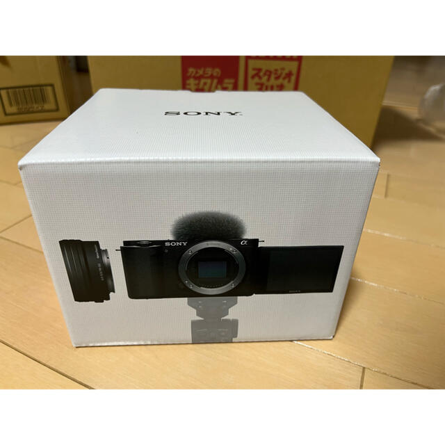 SONY VLOGCAM ZV-E10L パワーズームレンズキット 黒スマホ/家電/カメラ