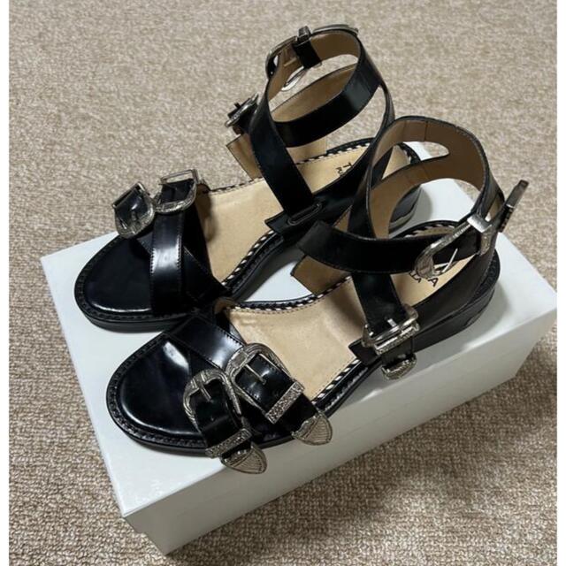 最終お値下げ【TOGA PULLA】バックルストラップサンダル 37 最終お値下げ【TOGA PULLA】バックルストラップサンダル 37