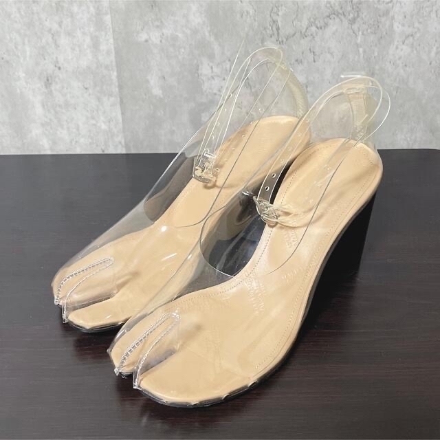 Maison Martin Margiela(マルタンマルジェラ)のMAISON MARGIELA TABI PVC パンプス メゾンマルジェラ レディースの靴/シューズ(ハイヒール/パンプス)の商品写真