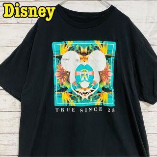 ディズニー(Disney)の【入手困難】Disney ミッキー　XL Tシャツ　メキシコ製　一点物　海外(Tシャツ/カットソー(半袖/袖なし))