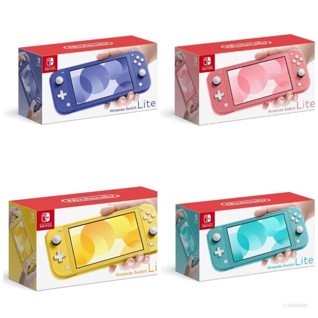 希少 黒入荷! Nintendo Switch 4台 Lite Switch Nintendo 専用 新品未