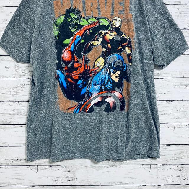 MARVEL(マーベル)の【入手困難】MARVEL マーベル　Tシャツ　海外輸入　アメコミ　キャラクター メンズのトップス(Tシャツ/カットソー(半袖/袖なし))の商品写真