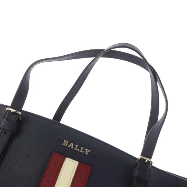 Bally(バリー)のバリー BALLY トートバッグ トレインスポッティング ロゴ 紺 赤 白 レディースのバッグ(トートバッグ)の商品写真