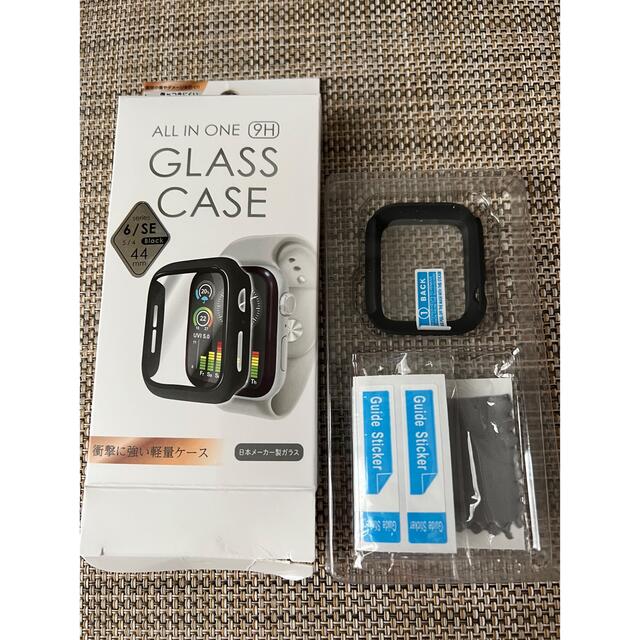 Apple Watch(アップルウォッチ)のApple Watch series 6/SE/5/4 glass case スマホ/家電/カメラのスマホアクセサリー(保護フィルム)の商品写真