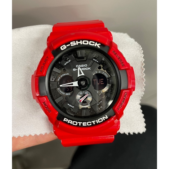 G-SHOCK(ジーショック)のGA-201RD-4AJF メンズの時計(腕時計(デジタル))の商品写真