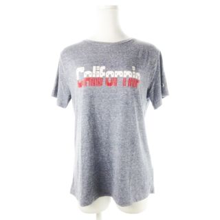 チャンピオン(Champion)のチャンピオン Tシャツ カットソー 半袖 プリント 杢 ロゴ M ブルーグレー(Tシャツ(半袖/袖なし))