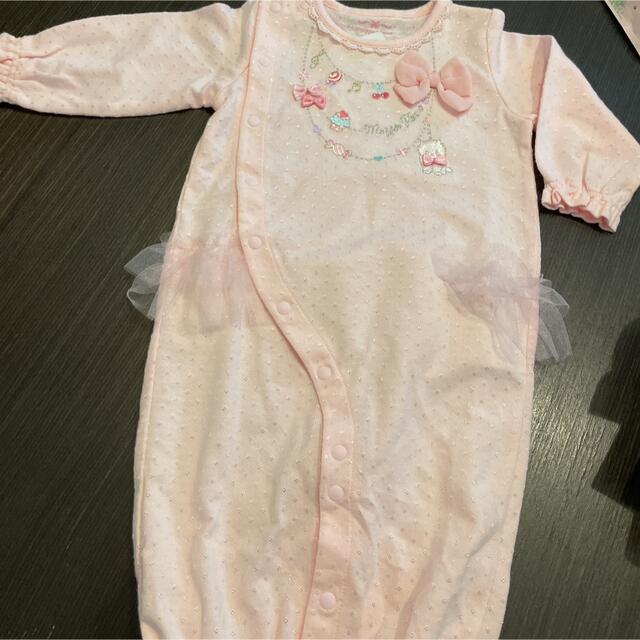 新品未使用タグ付き　メゾピアノ　女の子　赤ちゃん服ツーウェイオール　50から70