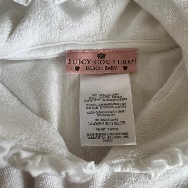 Juicy Couture(ジューシークチュール)のjuicy  baby キッズ/ベビー/マタニティのベビー服(~85cm)(ロンパース)の商品写真
