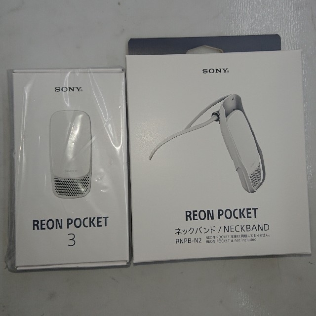 SONY(ソニー)のSONY REON POCKET3 ソニー レオンポケット3 ネックバンド スマホ/家電/カメラの冷暖房/空調(その他)の商品写真