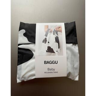 バグゥ(BAGGU)のBAGGU baby エコバッグ   COW 白黒　(エコバッグ)