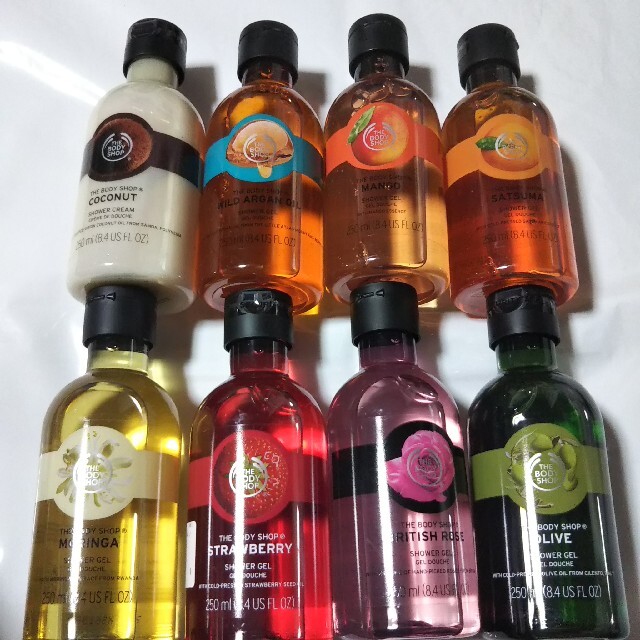 THE BODY SHOP(ザボディショップ)のボディショップ ボディシャンプー8本セット コスメ/美容のボディケア(ボディソープ/石鹸)の商品写真