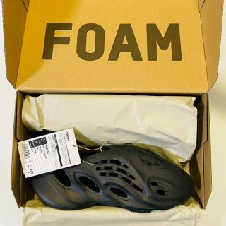 31.5cm 新品 adidas YEEZY Foam Runner Onyx