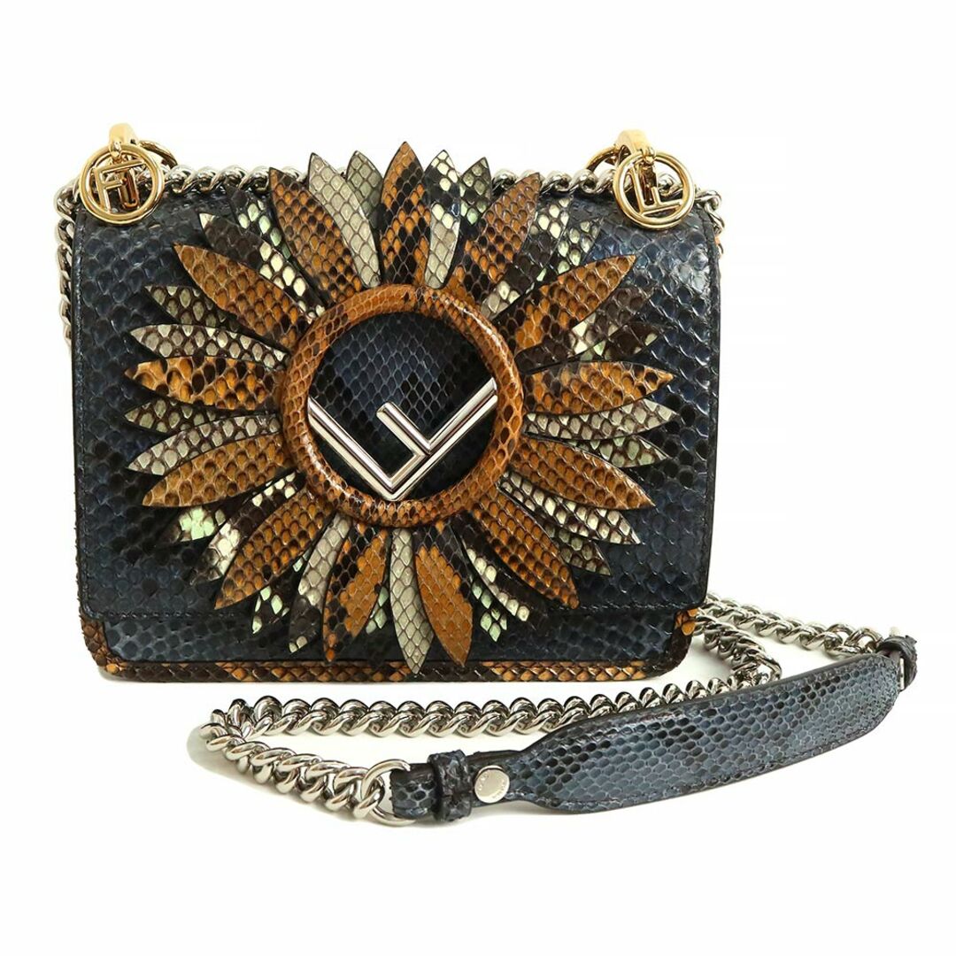 FENDI - フェンディ パイソン エキゾチックレザー ミニ キャナイ