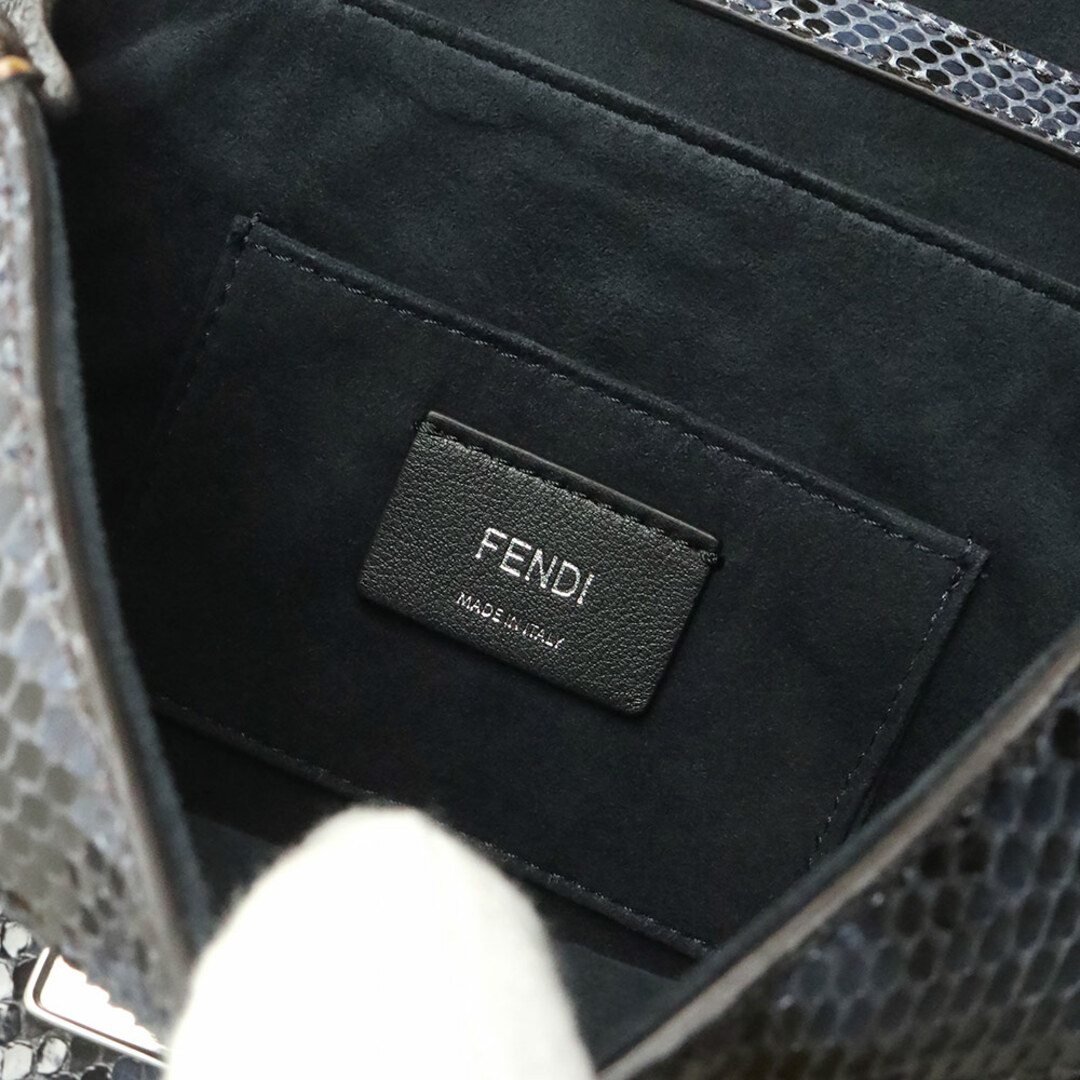 FENDI - フェンディ パイソン エキゾチックレザー ミニ キャナイ