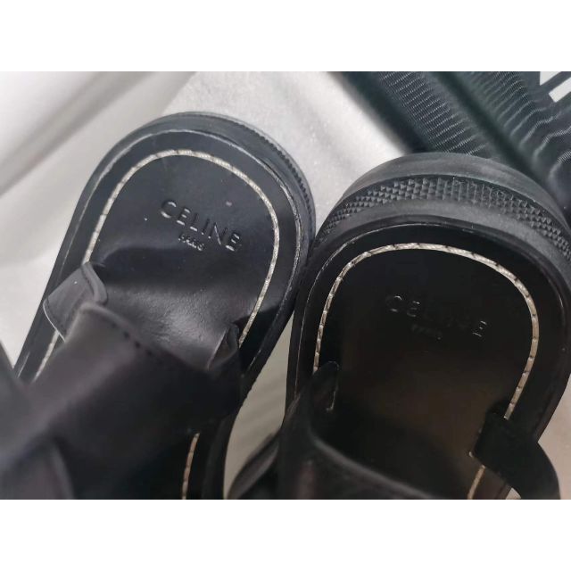 品質保証人気 celine - CELINE レザー サンダル 36の通販 by COCO's