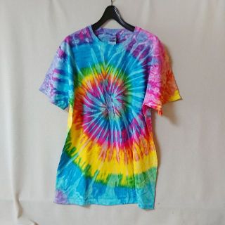 ギルダン(GILDAN)の【新品】GIDAN半袖タイダイTシャツ(サターン) L(Tシャツ/カットソー(半袖/袖なし))
