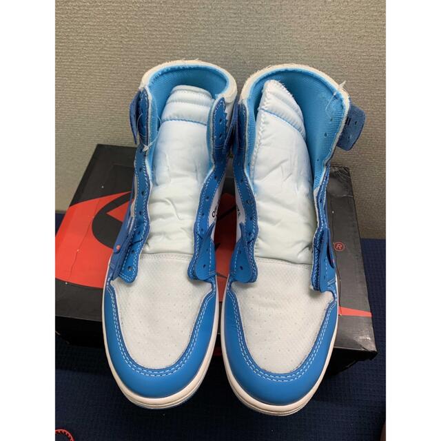 Off-White × Nike Air Jordan 1 High UNC メンズの靴/シューズ(スニーカー)の商品写真