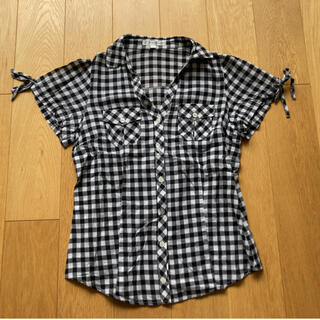 クランプリュス(KLEIN PLUS)のクランプリュス　半袖　チェックシャツ  38 KLEIN PLUS　イトキン(シャツ/ブラウス(半袖/袖なし))