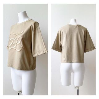 FENDI - FENDI フェンディ FF カーリグラフィー コットン ロゴ Tシャツ ...