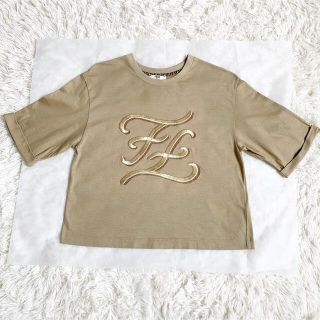 FENDI - FENDI フェンディ FF カーリグラフィー コットン ロゴ Tシャツ ...