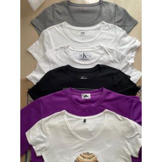 カルバンクライン(Calvin Klein)のレディースTシャツ6点セット(Tシャツ(半袖/袖なし))