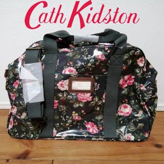 キャスキッドソン(Cath Kidston)の【新品】 キャスキッドソン ホリデーバッグ ウインターメドチャコール(ボストンバッグ)