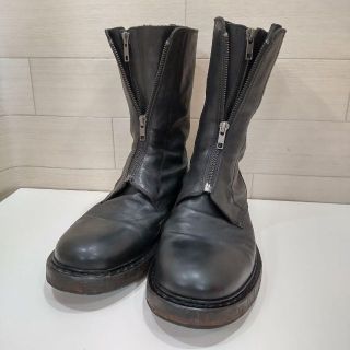 アンドゥムルメステール(Ann Demeulemeester)のアン　ドゥムルメステール　ブーツ　41サイズ　約26.5㎝　黒　EJ20(ブーツ)