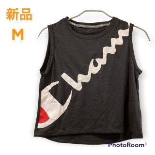 新品　チャンピオン　速乾　防臭　タンクトップ　M(Tシャツ(半袖/袖なし))