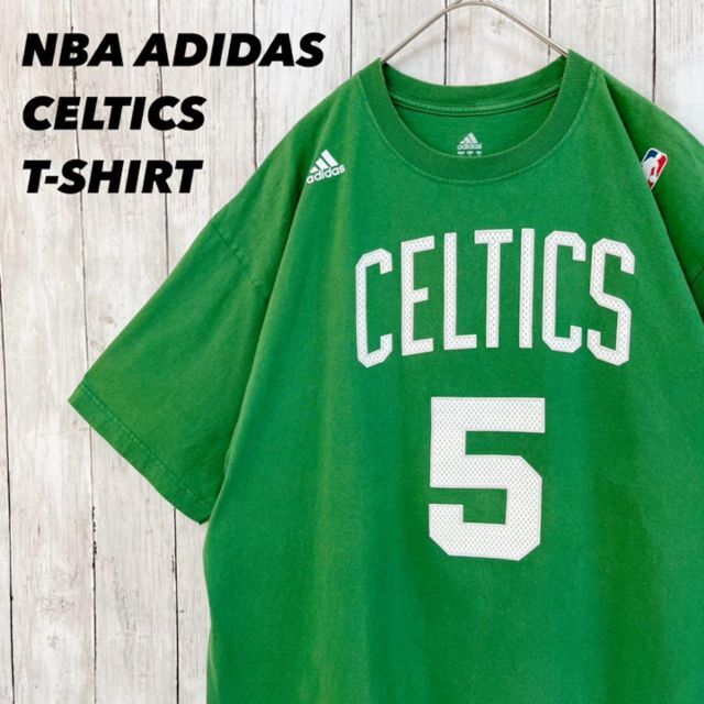 US☆80’S ヴィンテージ☆NBA セルティックス ロゴTシャツ☆緑 L