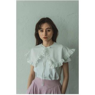 Ameri VINTAGE - FRILL MELLOW COLLAR