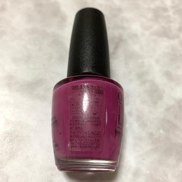 OPI(オーピーアイ)のOPI ネイルラッカー NL I26 ネイルカラー ポリッシュ ② コスメ/美容のネイル(マニキュア)の商品写真