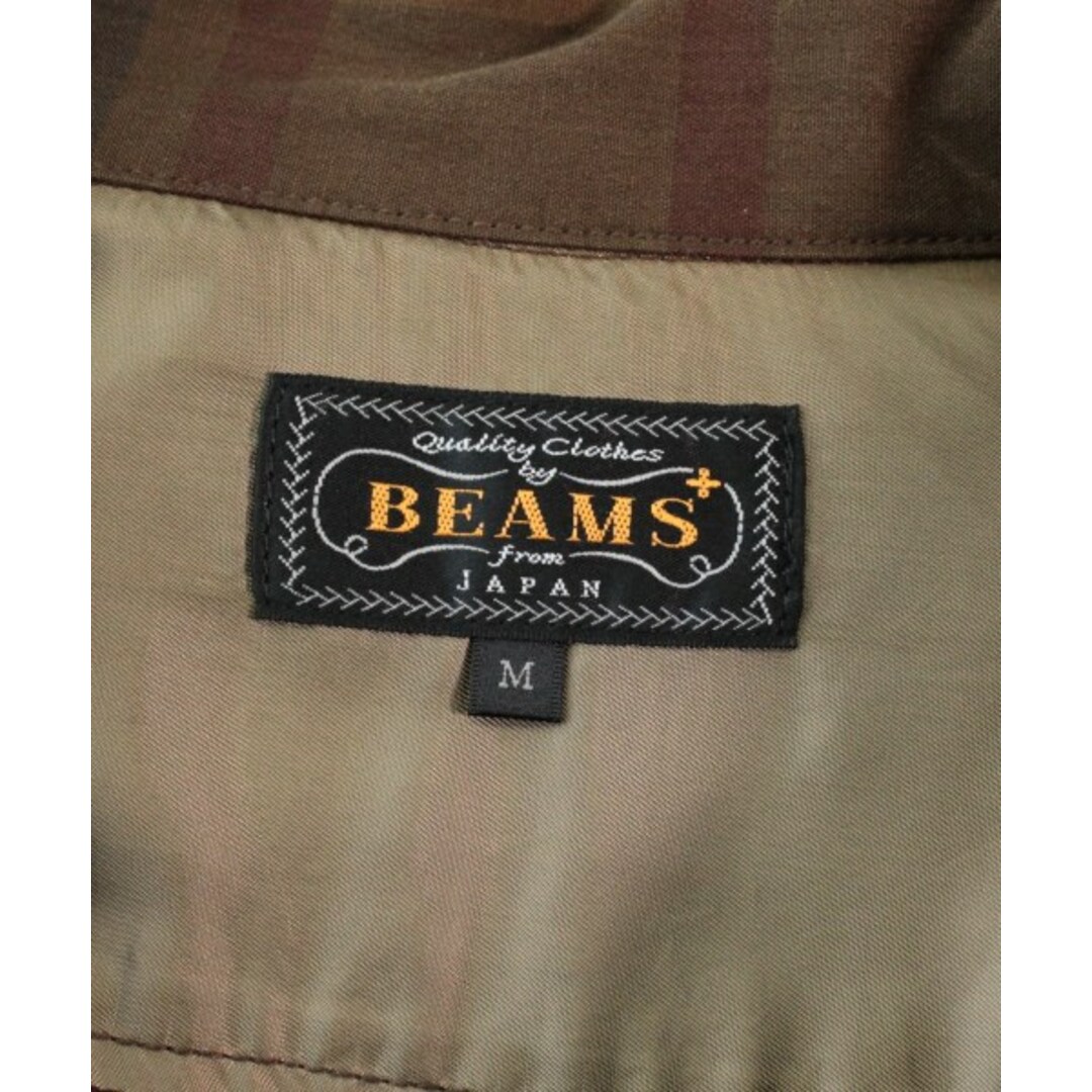 BEAMS PLUS(ビームスプラス)のBEAMS PLUS カジュアルジャケット M 茶系x赤(チェック) 【古着】【中古】 メンズのジャケット/アウター(テーラードジャケット)の商品写真