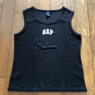 ギャップ(GAP)のGAP/ギャップ キッズ  タンクトップ　ブラック(Tシャツ/カットソー)