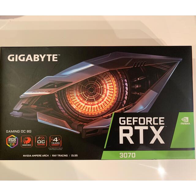 人気ブランドの新作 GIGABYTE グラフィックボード GV-N3070GAMING OC-8GD PCパーツ 人気ブランドの新作 GIGABYTE グラフィックボード GV-N3070GAMING OC-8GD PCパーツ