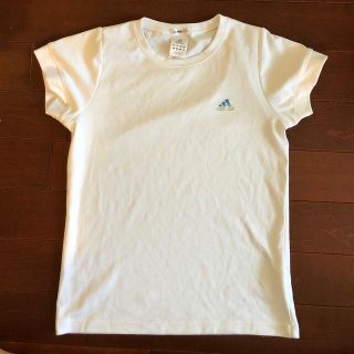 アディダス(adidas)のadidas 白　ｔシャツ　Ｌ(Tシャツ(半袖/袖なし))