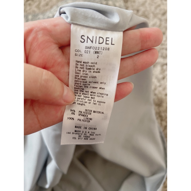 SNIDEL(スナイデル)の【最終値下げ】デコルテオープンワンピ♡WEB限定サイズ2 レディースのワンピース(ロングワンピース/マキシワンピース)の商品写真