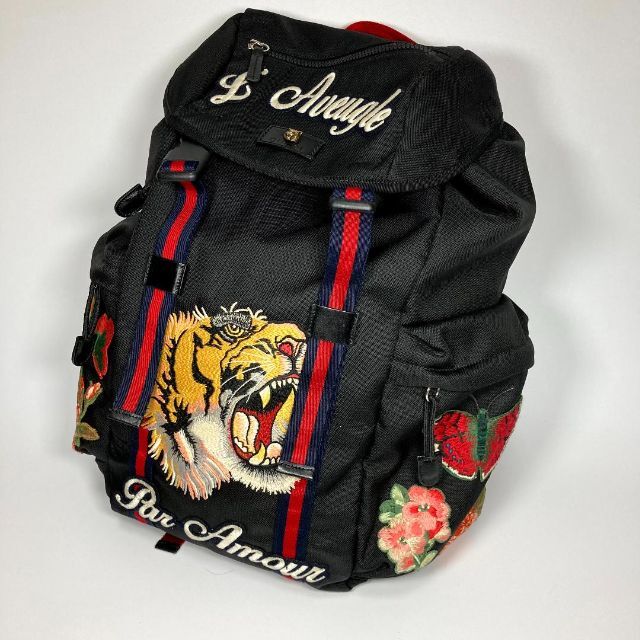 感謝の声続々! G - グッチ GUCCI バックパック エンブロイダリー