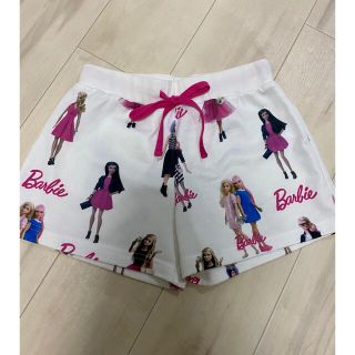 バービー(Barbie)の新品　Barbie バービー　短パン　ハーフパンツ(ルームウェア)