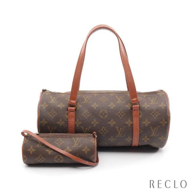 LOUIS VUITTON - パピヨン30 モノグラム 旧型 ハンドバッグ PVC レザー