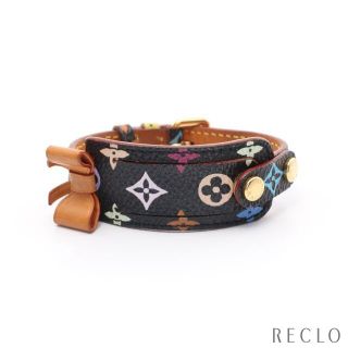 ルイヴィトン(LOUIS VUITTON)のブラスレ ポルト アドレス モノグラムマルチカラー ノワール ブレスレット(ブレスレット/バングル)