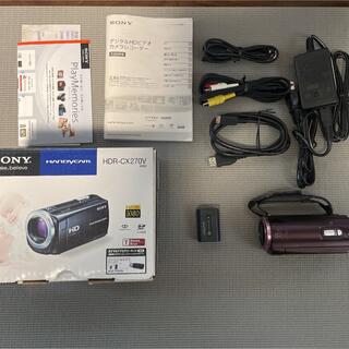 SONY - SONY デジタルデジタルHDビデオカメラレコーダー ハンディカム HDR-CX