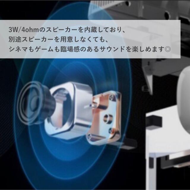 早い者勝ち】新品未使用! 超小型プロジェクターE08の通販 by