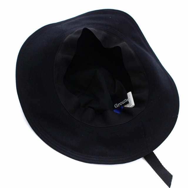 グラウンドワイ ヨウジヤマモト Hat 帽子 ハット 黒 GT-H01-050 メンズの帽子(ハット)の商品写真