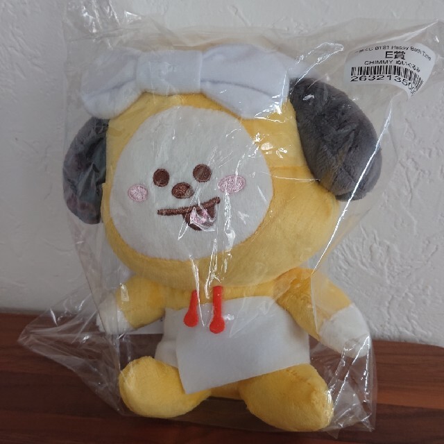 BT21(ビーティーイシビル)のBT21 オンライン一番くじ E賞 チミー CHIMMY エンタメ/ホビーのおもちゃ/ぬいぐるみ(キャラクターグッズ)の商品写真