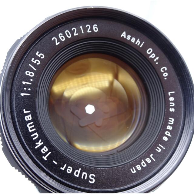 【美品】super takumar f1.8 55mm 【A+】レンズ