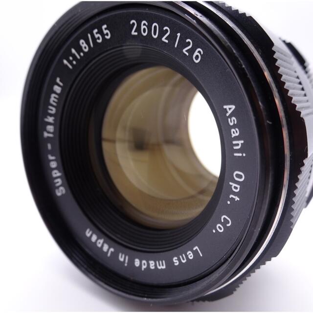 PENTAX(ペンタックス)の【美品】super takumar f1.8 55mm 【A+】 スマホ/家電/カメラのカメラ(レンズ(単焦点))の商品写真