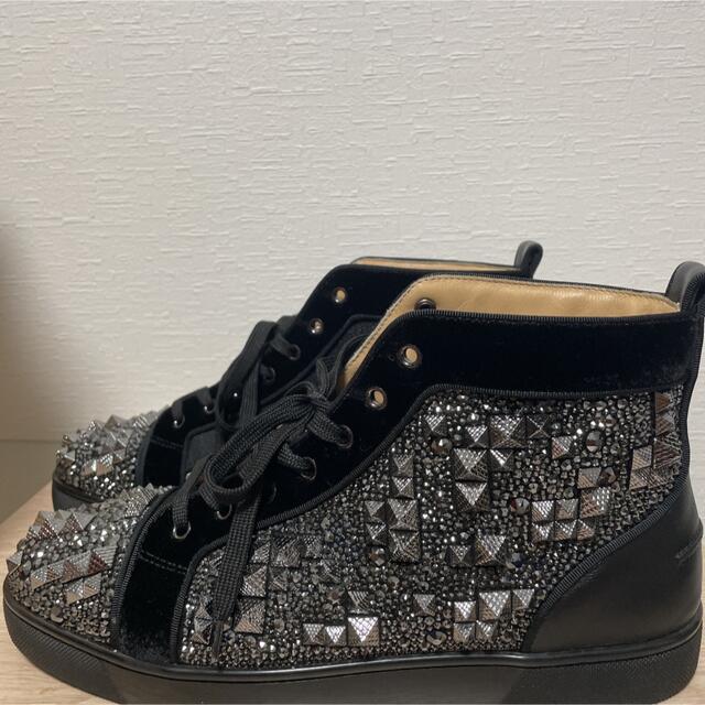 セール! Christian Louboutin Louis Max スパイクスニーカー