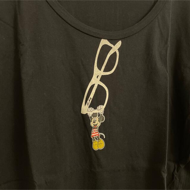 Disney(ディズニー)のDisney Mickey プリント Tシャツ　ブラック レディースのトップス(Tシャツ(半袖/袖なし))の商品写真