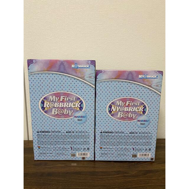 BE@RBRICK(ベアブリック)のMyFirst R@BBRICK NY@BRICK MARBLE エンタメ/ホビーのおもちゃ/ぬいぐるみ(キャラクターグッズ)の商品写真